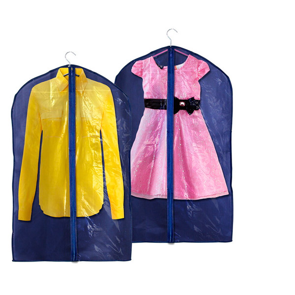 Чехол для одежды 900*600 мм, цвет синий, Китай