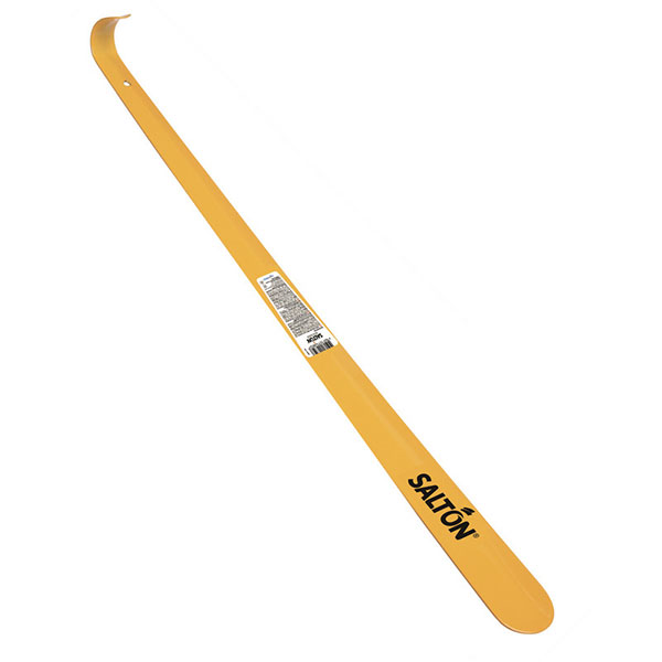 Ложка (рожок) для обуви 46,5 см, Salton, металл, цвет желтый