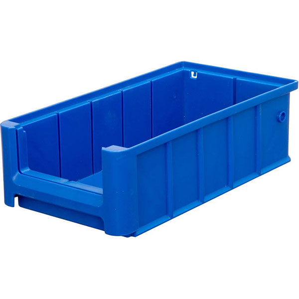 Ящик (лоток)  для склада для метизов, полипропилен, "Контейнеры полочные SK", цвет синий, Польша
