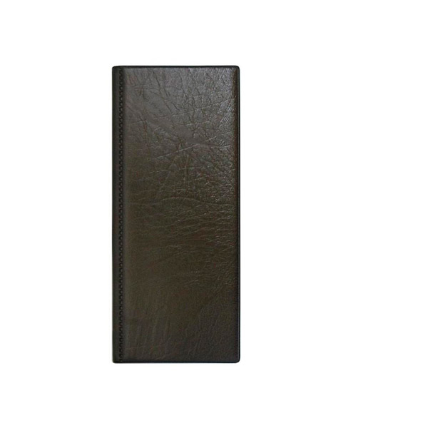 Визитница настольная  96 визиток, 4 ряда, Attache, 110*250 мм, цвет черный, обложка пластик, Россия
