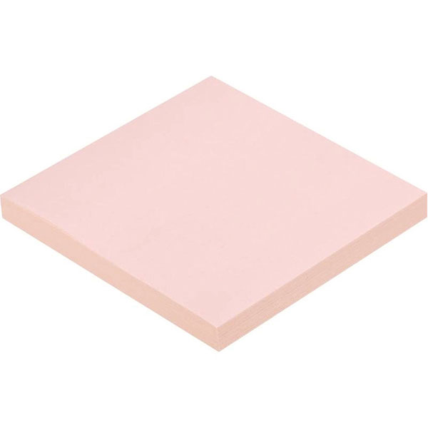 Блок самоклеящийся Z-сложения 1 блок по 100 листов, розовый, Attache, Китай