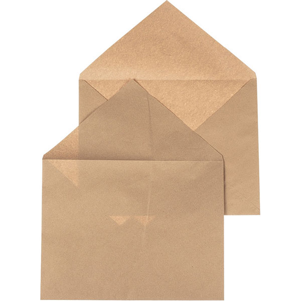 Почтовый конверт, C3, 360*460 мм, крафт-бумага, цвет коричневый, декстрин, в упаковке 500 шт., Россия