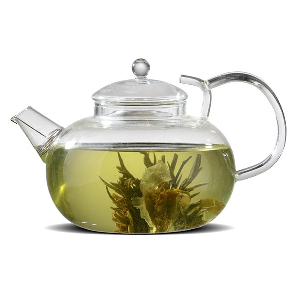 Чайник заварочный Tima, "Иван-чай", боросиликатное стекло/нержавеющая сталь, 1400 мл, Китай