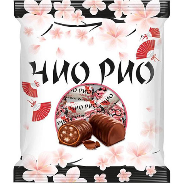 Конфеты шоколадные, Яшкино, "Чио Рио", вес  500 г, упаковка мягкая упаковка, Россия