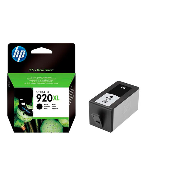 Картридж HP, 920XL, оригинальный, цвет черный, Китай, CD975AE