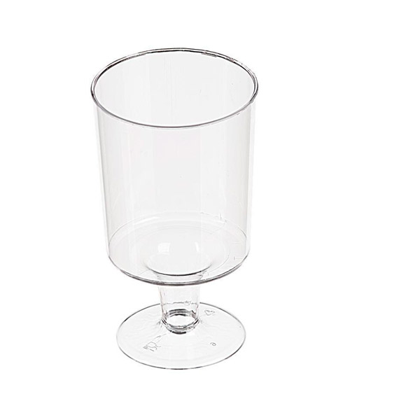 Одноразовая посуда: бокал для вина, Shl Group, 170 мл, в упаковке  6 шт., цвет прозрачный, Россия