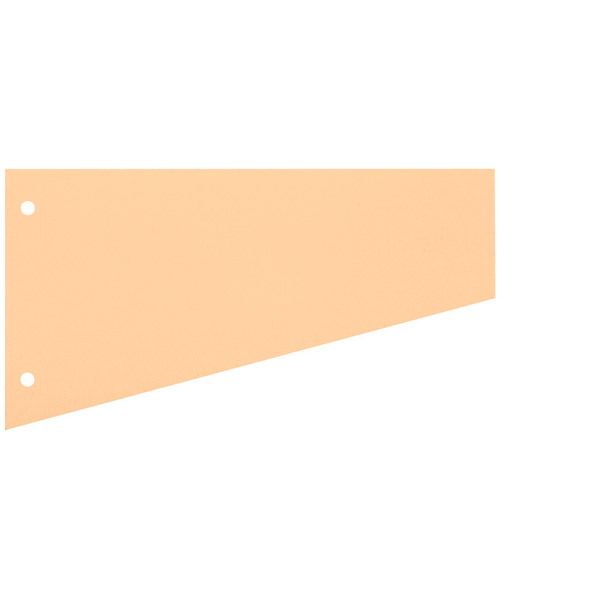 Разделительные полосы картонные, 230x120 мм, Attache, цвет оранжевый, в упаковке 100 листов, Россия