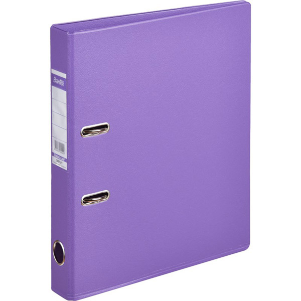 Регистратор A4, ширина корешка 50 мм, цвет фиолетовый, Bantex, пластик, Россия