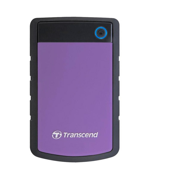 Внешний жесткий диск Transcend, 25H3P, 1 Tb, USB 3,0, фиолетовый, Китай