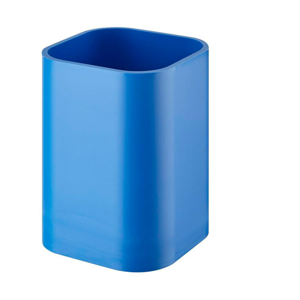 Стакан для ручек Attache, цвет голубой, пластик, Россия