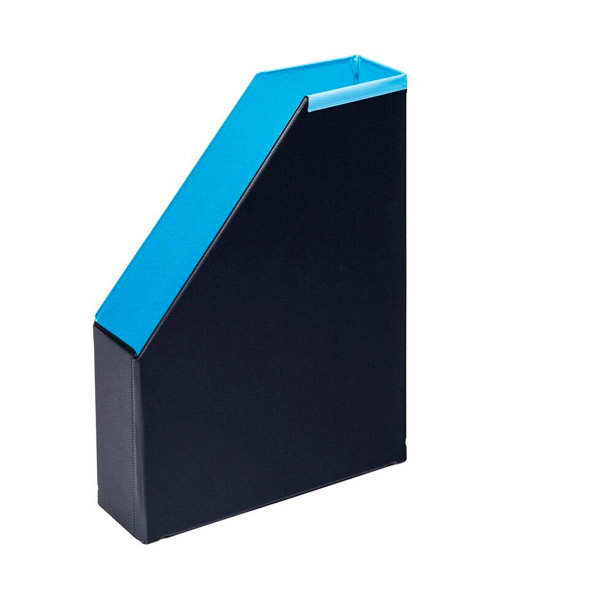 Накопитель вертикальный Bantex, "Модерн", 70 мм, цвет голубой, сборный, Россия