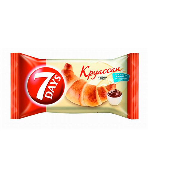 Круассан 7 days, "миди", какао, 65 г, Россия