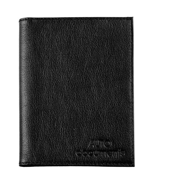Бумажник водителя Befler, "Грейд", обложка натуральная кожа, карманов 6, цвет черный, Россия