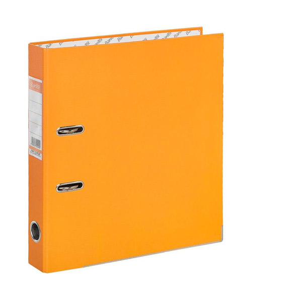 Регистратор A4, ширина корешка 50 мм, цвет оранжевый, Bantex, "ECONOMY PLUS", пластик, Россия