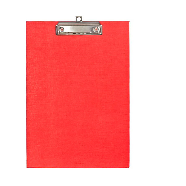 Планшет (клипборд) A4, цвет красный, Attache, картон/ПВХ, Россия