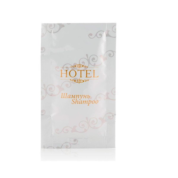 Косметика Hotel, шампунь, 10 мл, в упаковке 500 шт., Россия