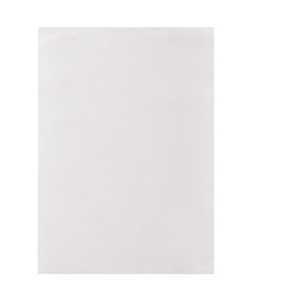 Папка-уголок A4, Attache Economy, пл. 100 мкм, в упаковке 10 шт., прозрачная, цвет бесцветный, отделений 1, фактура песок, Россия