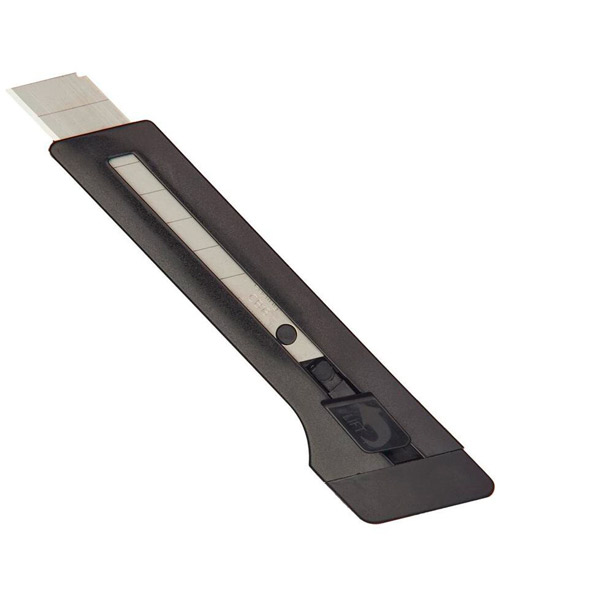 Нож канцелярский 18 мм, Edding, E-M18, фиксатор, цвет ассорти, Германия