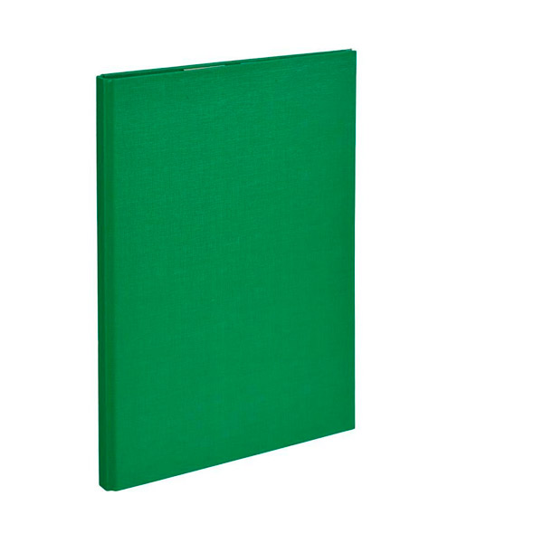 Планшет (клипборд) A4, с крышкой, цвет зеленый, Attache, картон/ПВХ, Россия