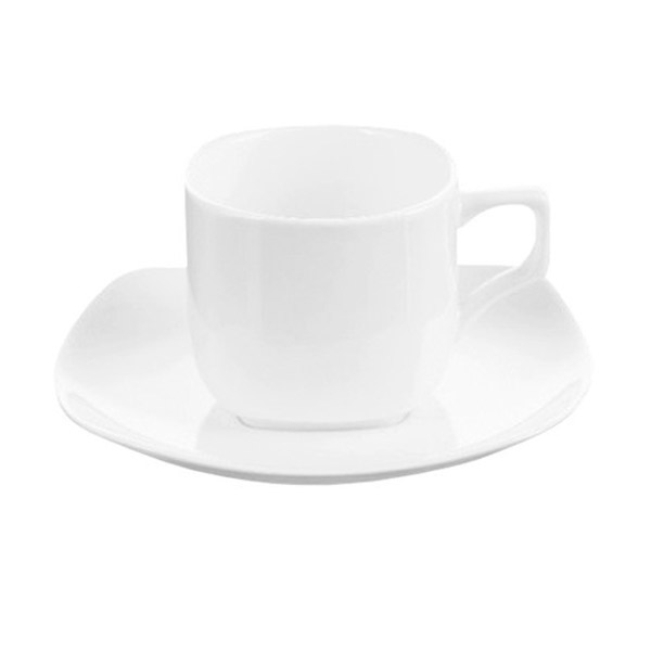 Чайная пара Wilmax, "Fine Porcelain", фарфор, 200 мл, Великобритания