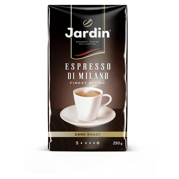 Кофе молотый JARDIN "Espresso di Milano", 250г, вакуумная упаковка; 0563-26, Россия
