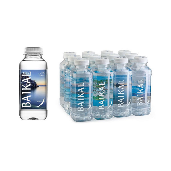 Вода негазированная природная питьевая, Baikal 430, "Байкальская глубинная", 0,45 л, 12 шт, Россия, упаковка пластиковая бутылка