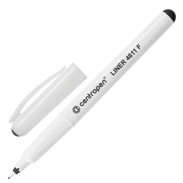 Капиллярная ручка CENTROPEN, "Handwriter", цвет чернил черный, толщина линии письма 0,3 мм, Чехия, 4651/1К