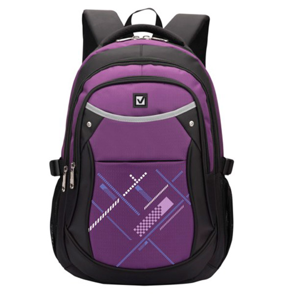 Рюкзак BRAUBERG, "Мамба", цвет фиолетовый, 30 л, отделений 2, Китай