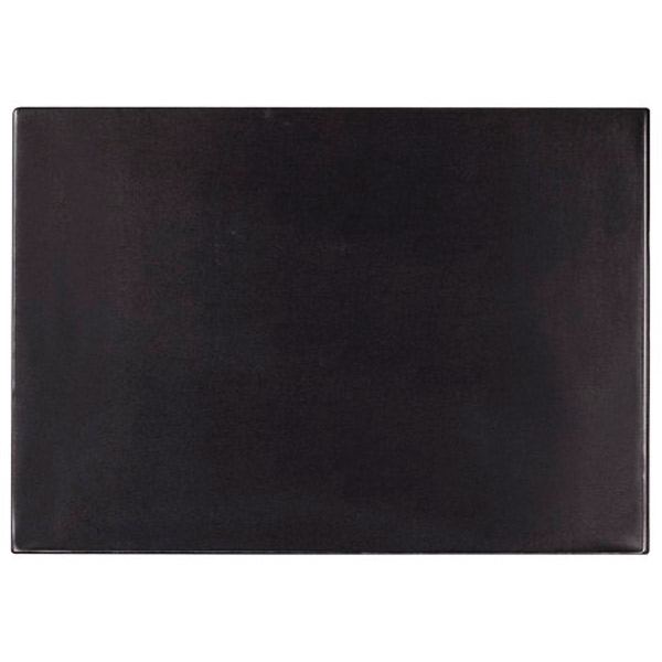 Коврик-подкладка BRAUBERG, 380*590 мм, цвет черный, прозрачный верхний лист, ПВХ, Россия