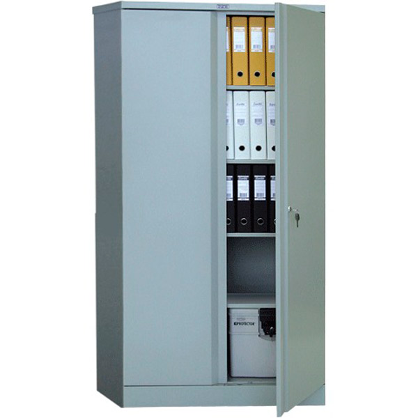 Шкаф для документов офисный, металлический, Практик, AM-18391, 183*91,5*45,8 см, 47 кг, разборный