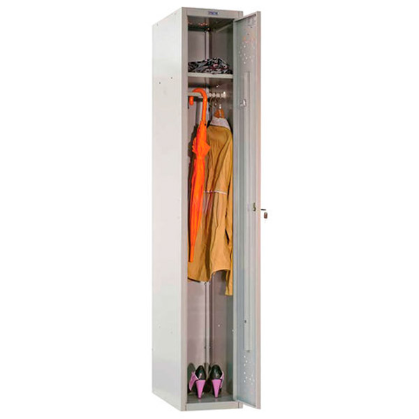Шкаф для одежды Практик, LS-01, отделений 1, 1830*302*500 мм, Россия