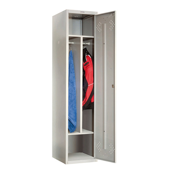 Шкаф для одежды Практик, LS-11-40D, отделений 2, 1830*418*500 мм, Россия