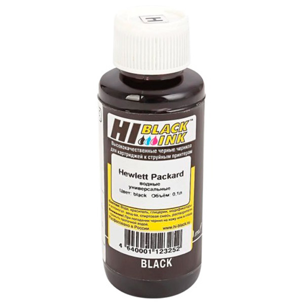Чернила HI-BLACK, в упаковке 1 шт., цвет черный, совместимый, 15070103961U, Китай