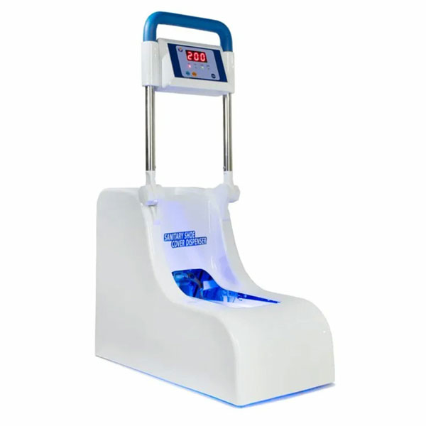 Аппарат для надевания бахил BOOT-PACK-COMPACT-LR, 50 Вт, ЖК-дисплей, белый, BT-EF