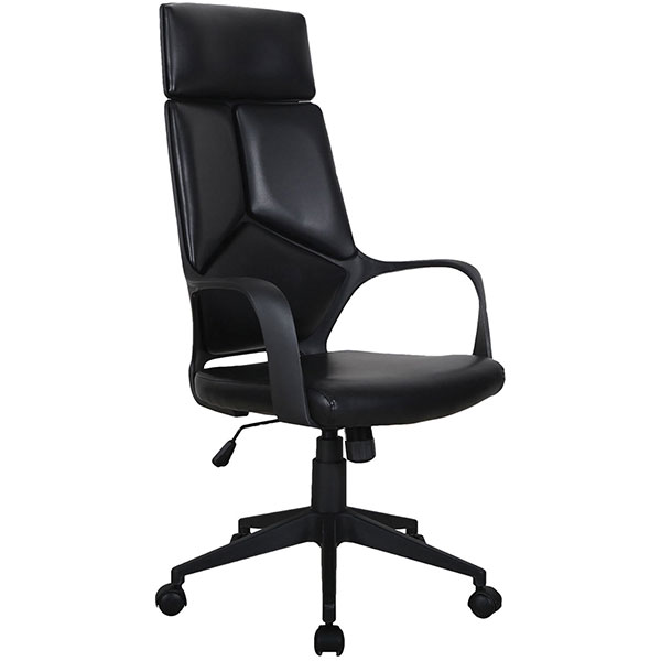 Кресло для руководителя BRABIX, "PREMIUM Prime EX-515", цвет черный, экокожа, Китай