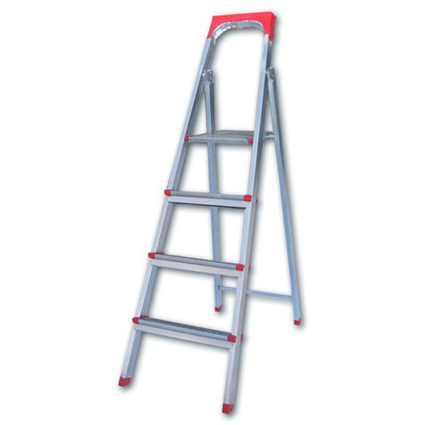 Стремянка UFUK, 4 ступени, стальная, 6,3 кг, Россия