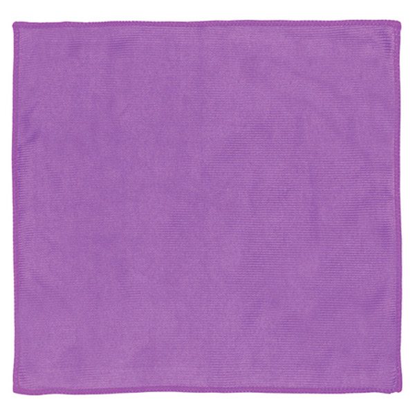 Салфетка из микрофибры для оптики, стекла, мебели, ЛАЙМА, в упаковке  1 шт., 30*30 см, цвет фиолетовый, Китай