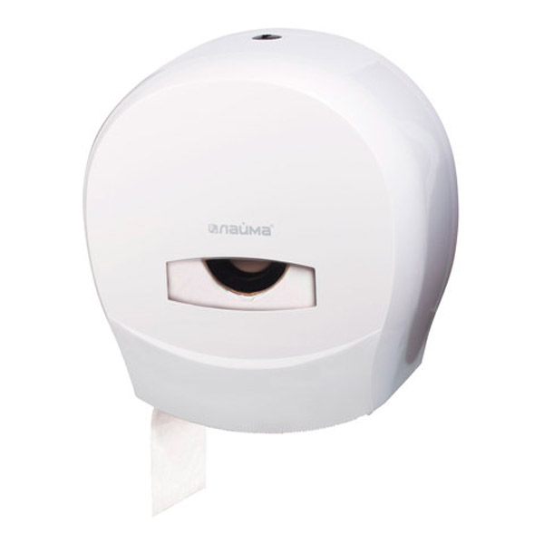 Диспенсер для туалетной бумаги ЛАЙМА, "PROFESSIONAL", белый, ABS-пластик, Китай