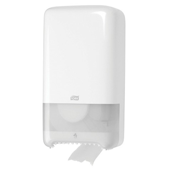 Диспенсер для туалетной бумаги Tork, "Elevation midi", 557500, белый, ABS-пластик, Венгрия