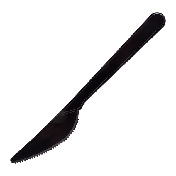 Нож одноразовый БЕЛЫЙ АИСТ, "Эталон", в упаковке 50 шт., черный, Россия