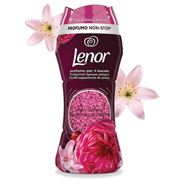 Кондиционер для белья в гранулах, 210 г, LENOR "Ruby Jasmine (Gelsomino Scarlatto)", жасмин