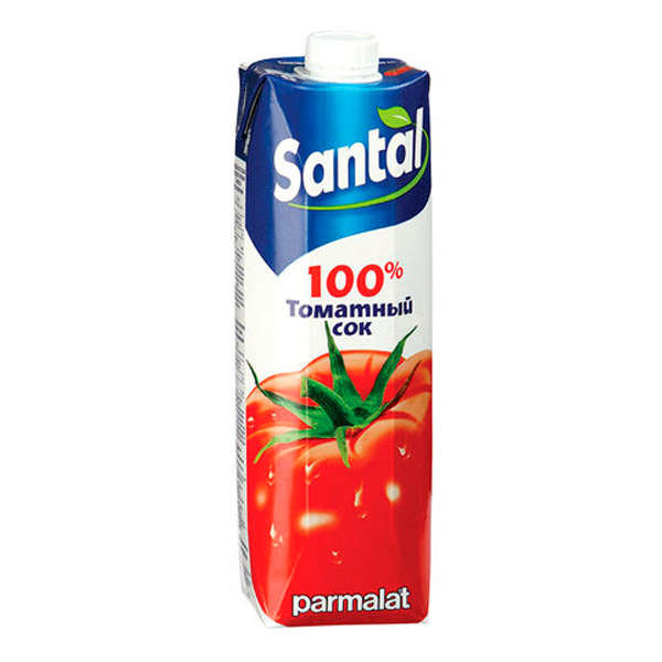 Сок SANTAL, томатный, 1 л, Россия