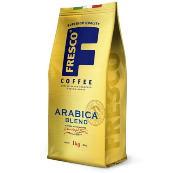 Кофе в зернах FRESCO, "Arabica Blend", вес 1000 г, Россия