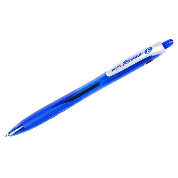 Ручка шариковая автоматическая Pilot, "Rex Grip", BPRG-10R-F, цвет чернил синий, толщина линии письма 0,32 мм, синий, Япония