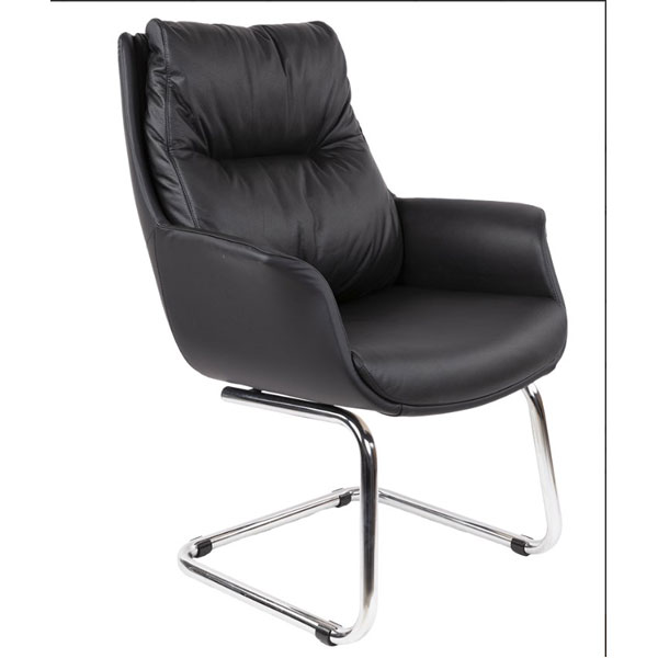 Офисное кресло Chairman ПРЕМЬЕР 524, Россия, нат.кожа/экокожа черная, нагруз. до 120 кг, 07216000