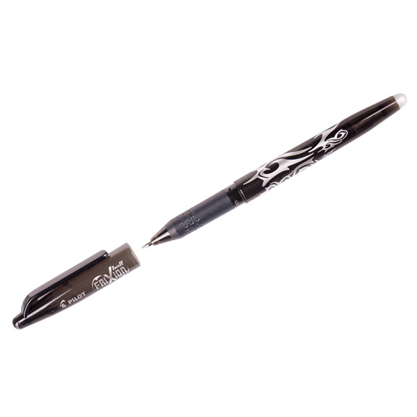 Ручка гелевая со стираемыми чернилами Pilot, "Frixion", цвет чернил черный, толщина линии письма 0,35 мм, Япония