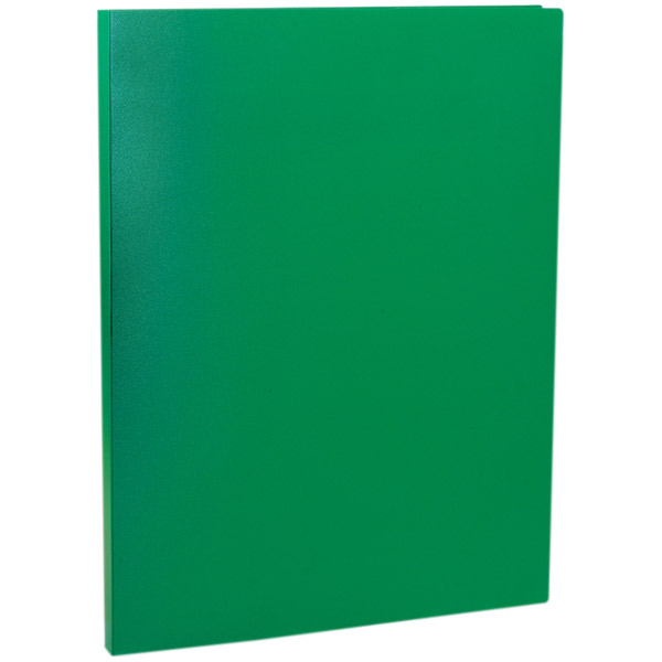 Папка с пружинным скоросшивателем, плотность 500 мкм, OfficeSpace, цвет зеленый, ширина корешка 14 мм, Россия
