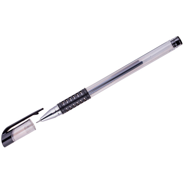 Ручка гелевая OfficeSpace, цвет чернил черный, толщина линии письма 0,35 мм, Китай