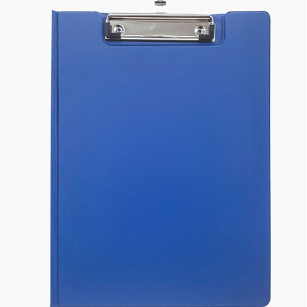 Планшет (клипборд) A4, с крышкой, цвет синий, deVENTE, картон/ПВХ, внутренний карман, Китай, 3034047