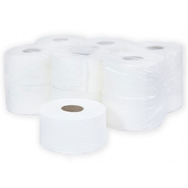 Бумага туал, T2, 2-сл, 1рул*180м, Терес Комфорт миди Т-0080, с тиснением, цвет белый